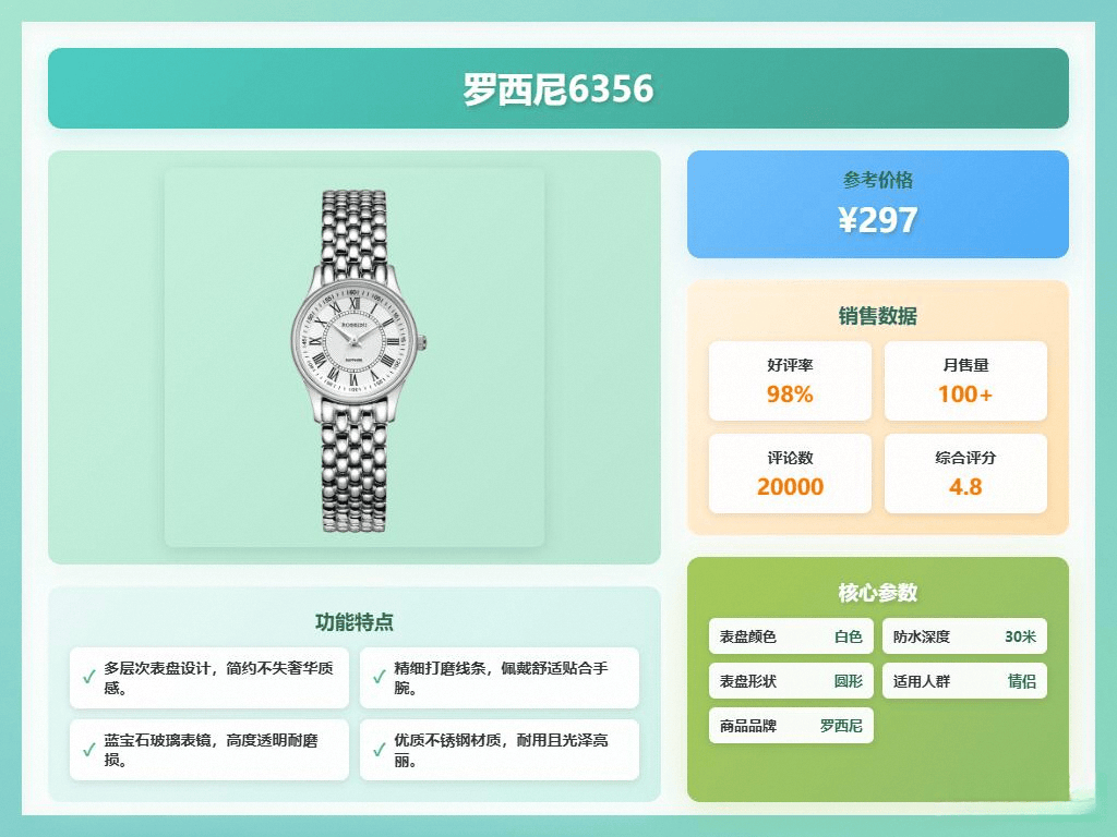 高颜值腕表提升你的时尚品味！2025年轻奢手表推荐：六款(图8)